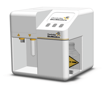 Image: The ClearCell FX System for retrieval of circulating tumor cells. (Photo courtesy of Clearbridge BioMedics).
